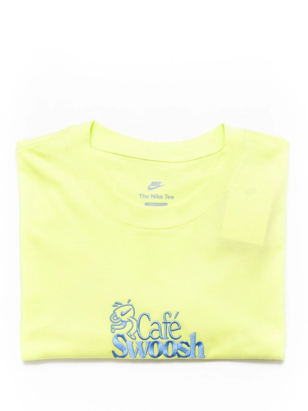 Sportswear Cafe Swoosh Illustration T-shirt light lemon