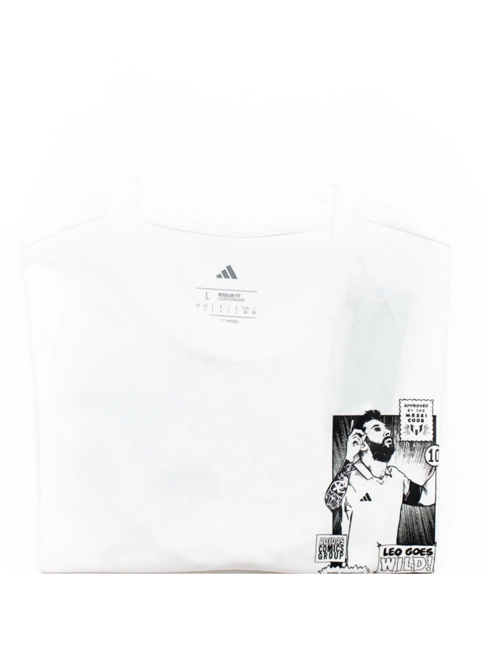 Messi Icon Graphic Tee White