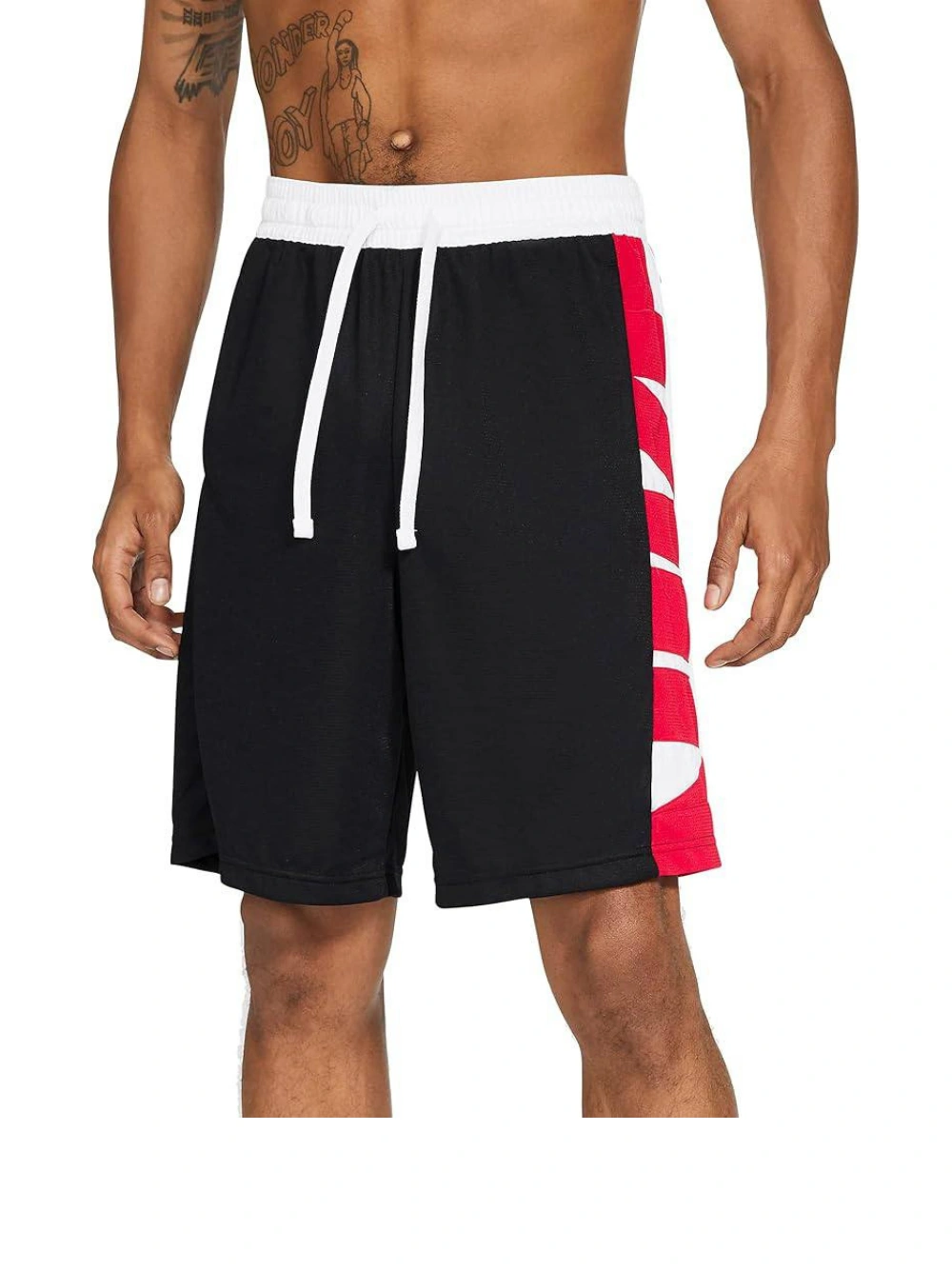 Dri-FIT Starting 5 Basketball Shorts Black Red - Image 4
