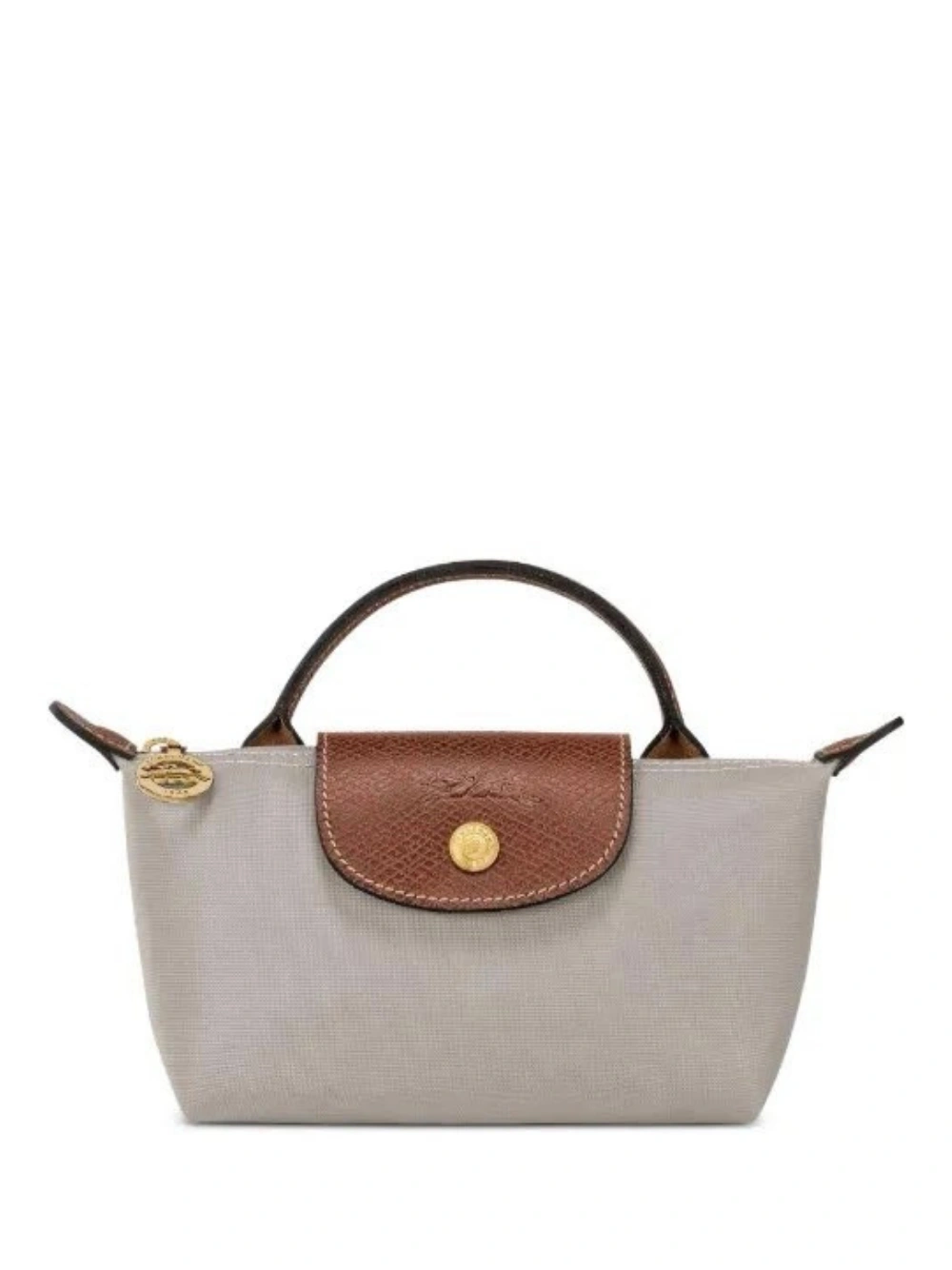 Le Pliage Original Hand Bag Light Gray