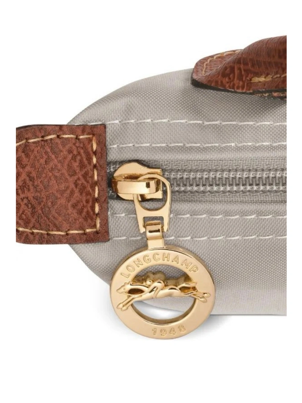 Le Pliage Original Hand Bag Light Gray - Image 3