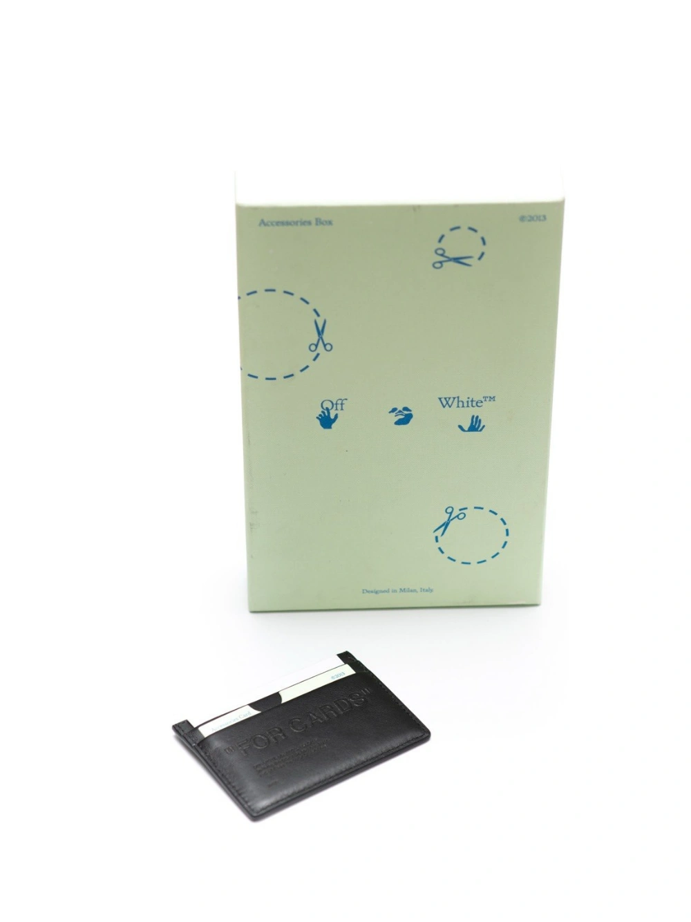 Black Quote Card Holder