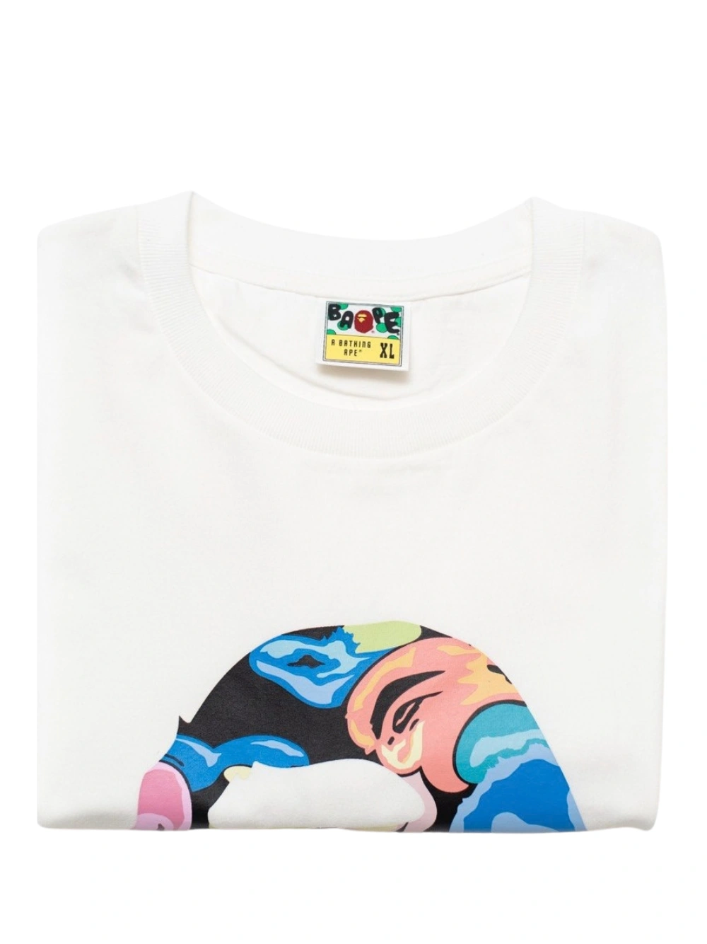A Bathing Ape Art Camo By Bathing Ape T-Shirt White