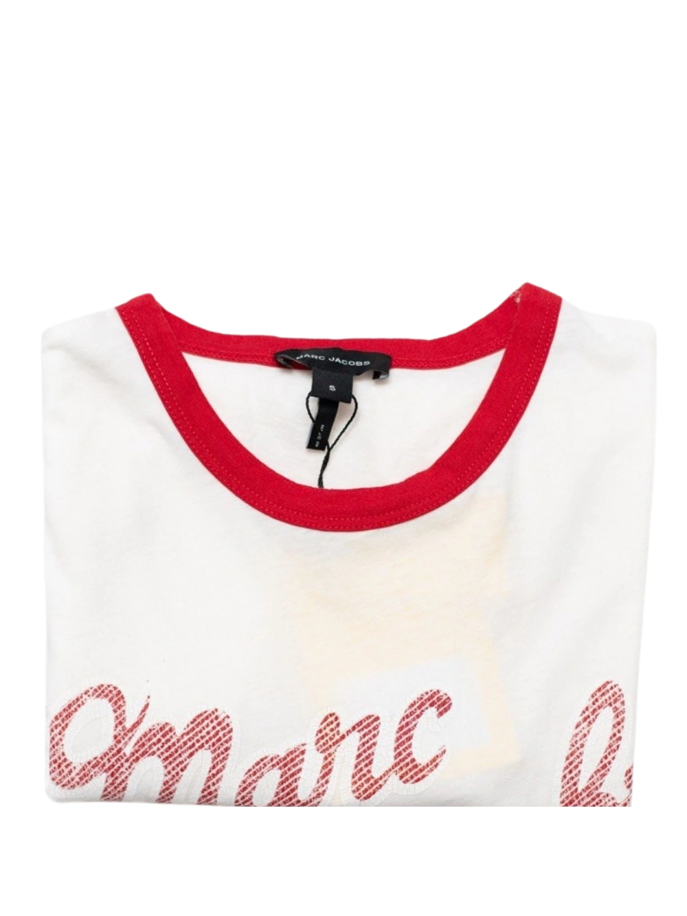Logo Ringer Femme Tee White